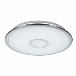 Luminaires Trio Éclairage Led|Plafonnier Trio OSAKA LED Chrome, 1 lumière, Télécommandes