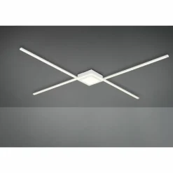 Luminaires Trio Éclairage Led|Plafonnier Trio Oxford LED Blanc, 1 lumière
