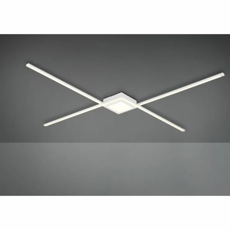 Luminaires Trio Éclairage Led|Plafonnier Trio Oxford LED Blanc, 1 lumière