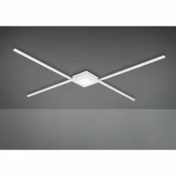 Luminaires Trio Éclairage Led|Plafonnier Trio Oxford LED Blanc, 1 lumière