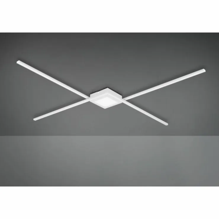 Luminaires Trio Éclairage Led|Plafonnier Trio Oxford LED Blanc, 1 lumière
