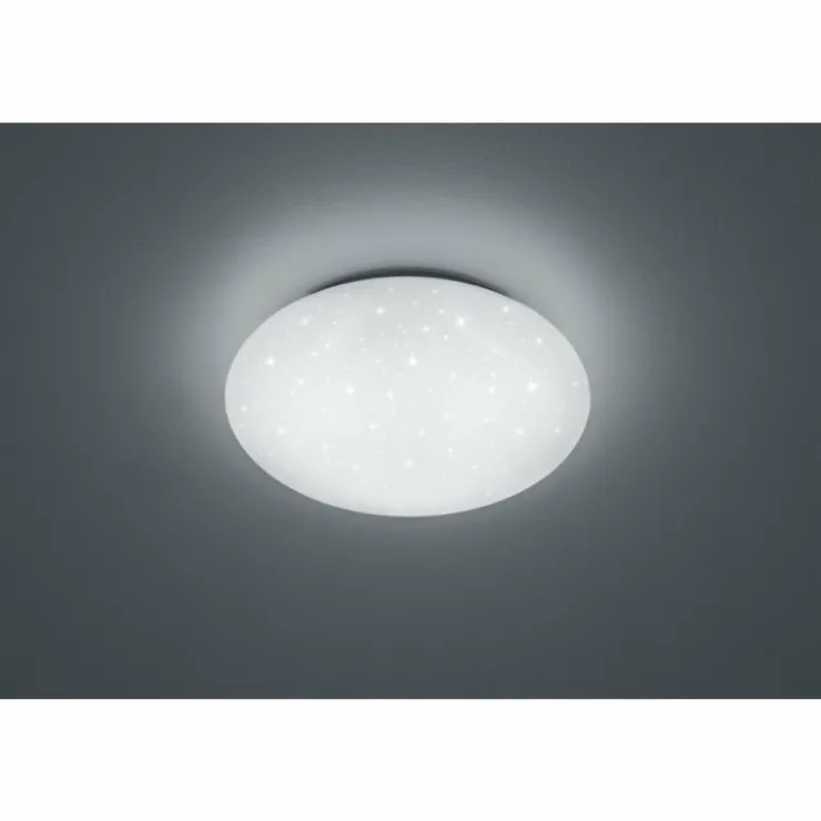 Luminaires Trio Éclairage Led|Plafonnier Trio Paolo LED Blanc, 1 lumière
