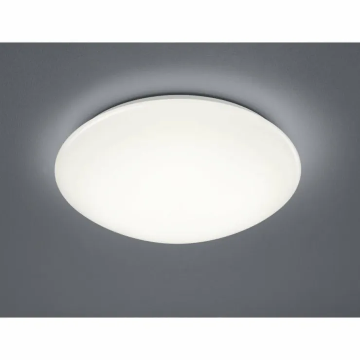 Luminaires Trio Éclairage Led|Plafonnier Trio Paolo LED Blanc, 1 lumière