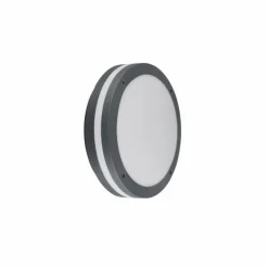 Plafonnier Trio Piave LED Anthracite, 1 lumière, Détecteur de mouvement