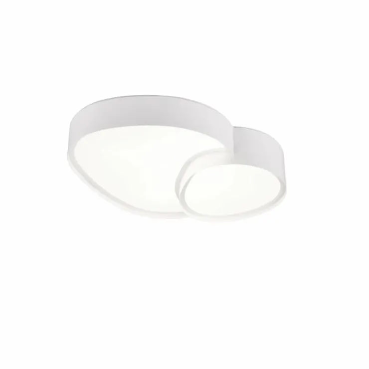 Luminaires Trio Éclairage Led|Plafonnier Trio RISE LED Blanc, 1 lumière, Télécommandes