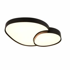 Luminaires Trio Éclairage Led|Plafonnier Trio RISE LED Noir, 1 lumière, Télécommandes