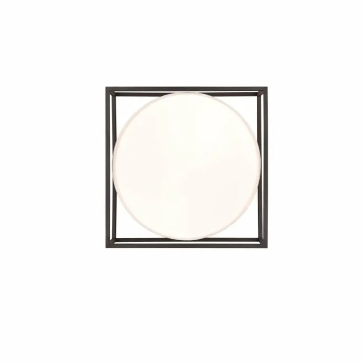 Luminaires Trio Plafonniers|Plafonnier Trio Ross Noir, 2 lumières