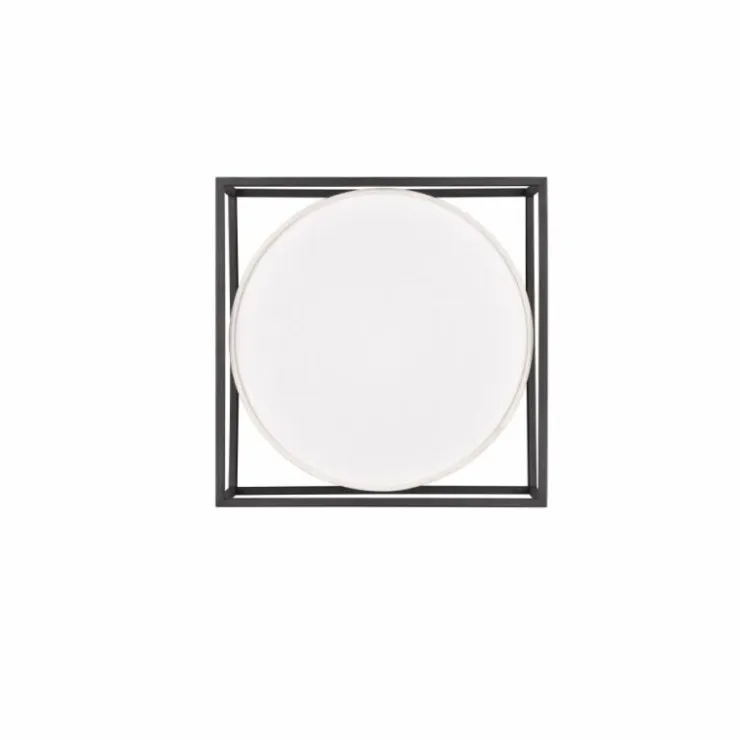 Luminaires Trio Plafonniers|Plafonnier Trio Ross Noir, 2 lumières