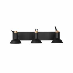 Luminaires Trio Spots Et Projecteurs|Plafonnier Trio Roxie Noir, 3 lumières