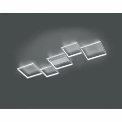 Luminaires Trio Éclairage Led|Plafonnier Trio Sorrento LED Aluminium, 1 lumière