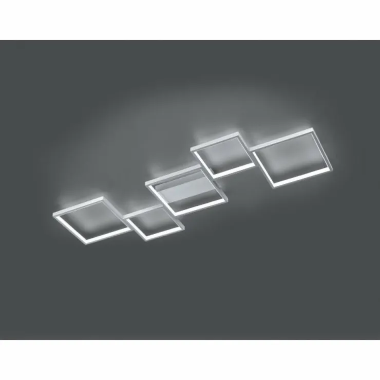 Luminaires Trio Éclairage Led|Plafonnier Trio Sorrento LED Aluminium, 1 lumière