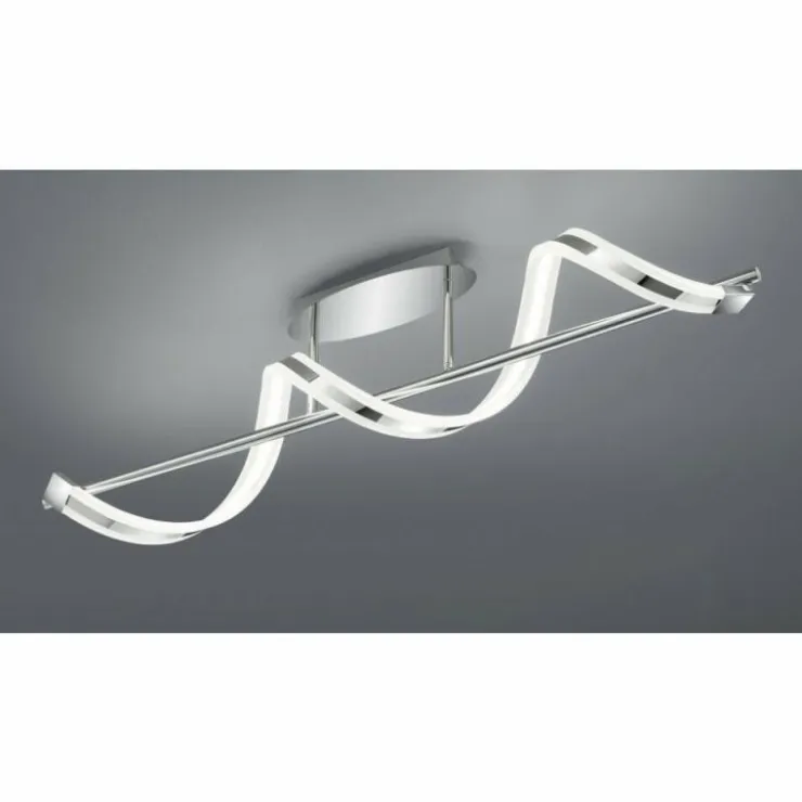Luminaires Trio Éclairage Led|Plafonnier Trio Sydney LED Chrome, 1 lumière