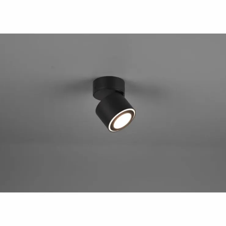 Luminaires Trio Éclairage Led|Plafonnier Trio Taurus LED Noir, 2 lumières
