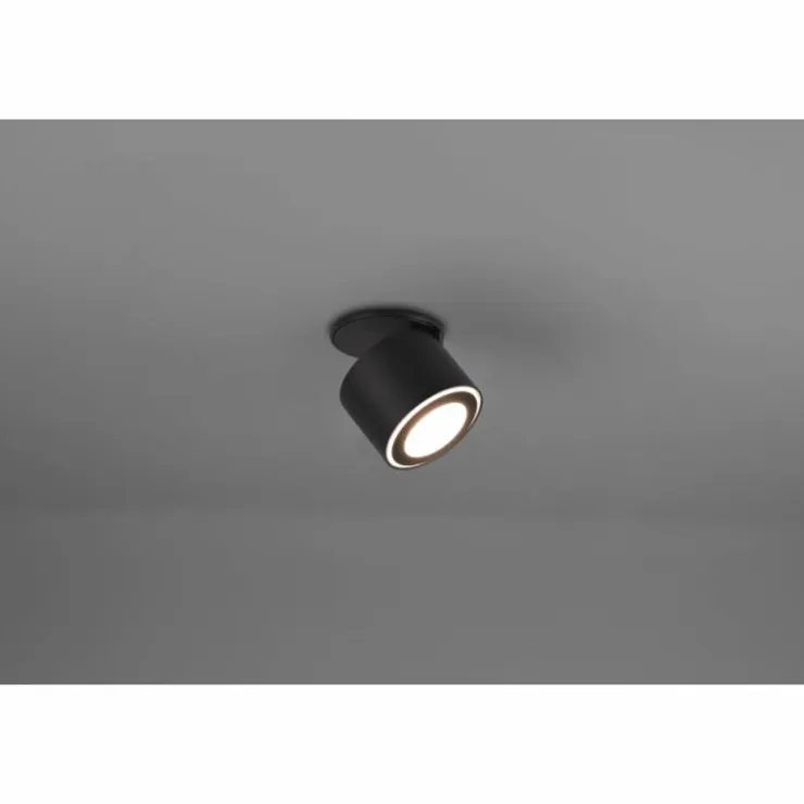 Luminaires Trio Éclairage Led|Plafonnier Trio Taurus LED Noir, 2 lumières