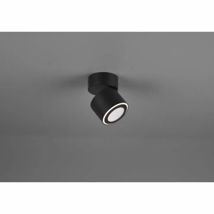 Luminaires Trio Éclairage Led|Plafonnier Trio Taurus LED Noir, 2 lumières