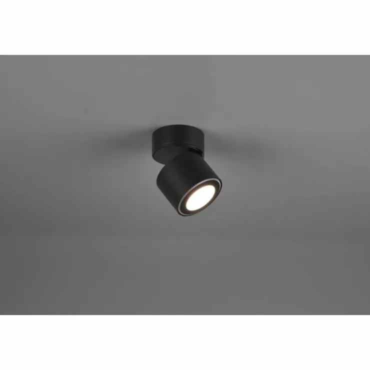 Luminaires Trio Éclairage Led|Plafonnier Trio Taurus LED Noir, 2 lumières