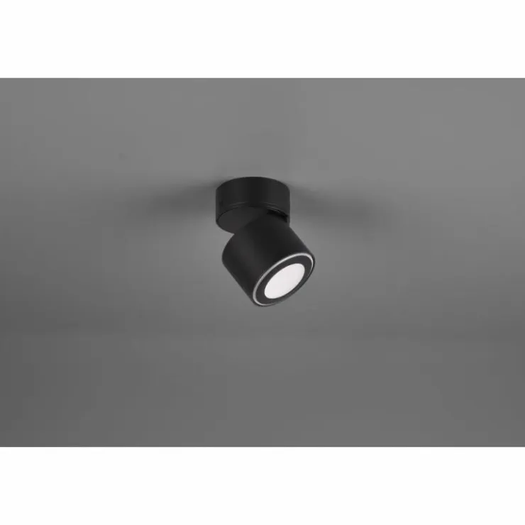 Luminaires Trio Éclairage Led|Plafonnier Trio Taurus LED Noir, 2 lumières