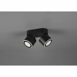 Luminaires Trio Éclairage Led|Plafonnier Trio Taurus LED Noir, 4 lumières