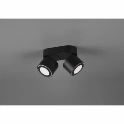 Luminaires Trio Éclairage Led|Plafonnier Trio Taurus LED Noir, 4 lumières