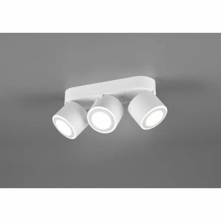 Luminaires Trio Éclairage Led|Plafonnier Trio Taurus LED Blanc, 6 lumières