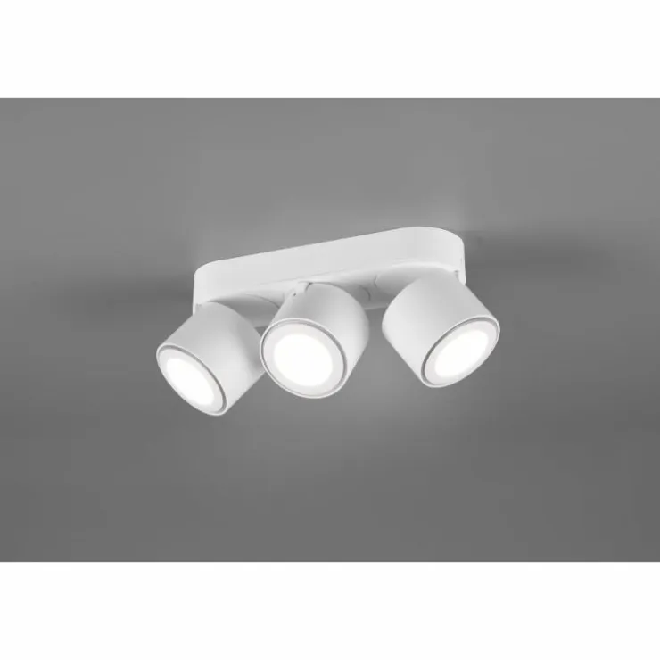 Luminaires Trio Éclairage Led|Plafonnier Trio Taurus LED Blanc, 6 lumières