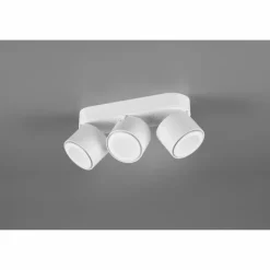 Luminaires Trio Éclairage Led|Plafonnier Trio Taurus LED Blanc, 6 lumières