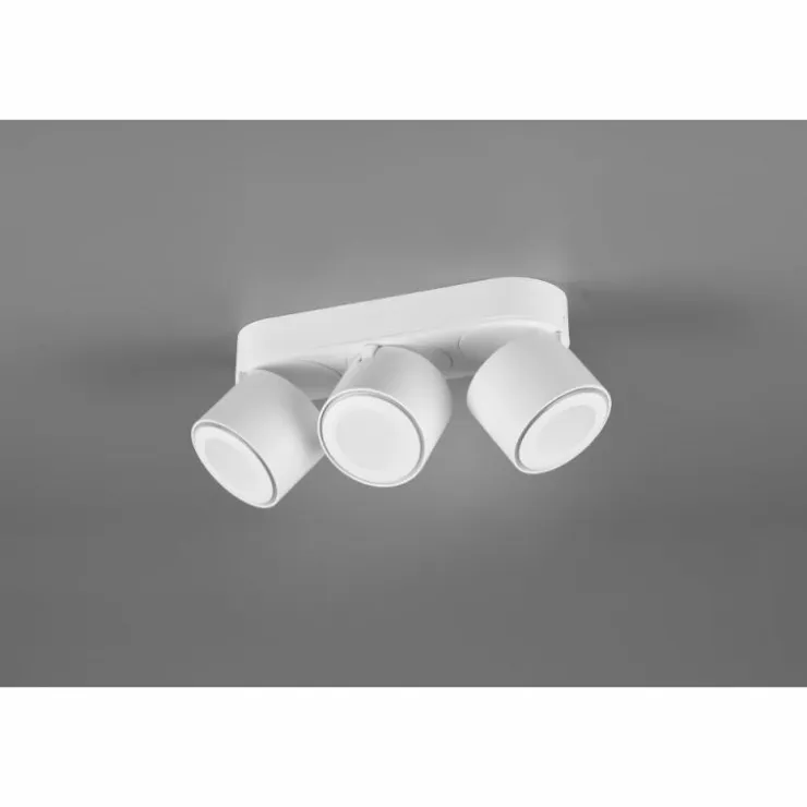Luminaires Trio Éclairage Led|Plafonnier Trio Taurus LED Blanc, 6 lumières