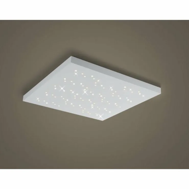 Luminaires Trio Éclairage Led|Plafonnier Trio TITUS LED Blanc, 1 lumière, Télécommandes