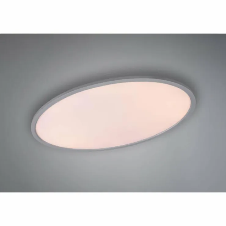 Luminaires Trio Éclairage Led|Plafonnier Trio TORRANCE LED Titane, 1 lumière