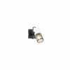 Luminaires Trio Spots Et Projecteurs|Plafonnier Trio TOSH Noir, 1 lumière