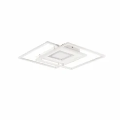 Luminaires Trio Éclairage Led|Plafonnier Trio Via LED Blanc, 1 lumière, Télécommandes