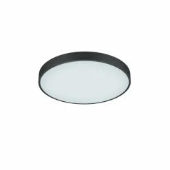 Luminaires Trio Éclairage Led|Plafonnier Trio Waco LED Noir, 1 lumière
