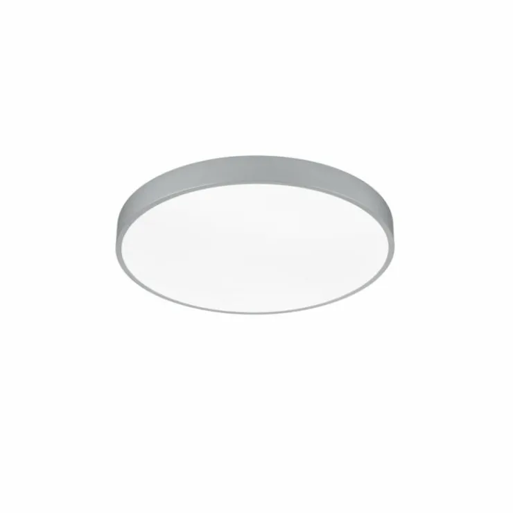 Luminaires Trio Éclairage Led|Plafonnier Trio Waco LED Titane, 1 lumière