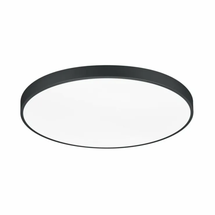Luminaires Trio Éclairage Led|Plafonnier Trio Waco LED Noir, 2 lumières
