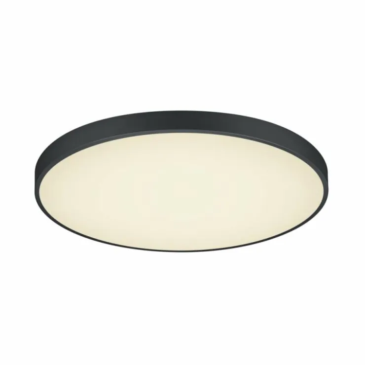 Luminaires Trio Éclairage Led|Plafonnier Trio Waco LED Noir, 2 lumières