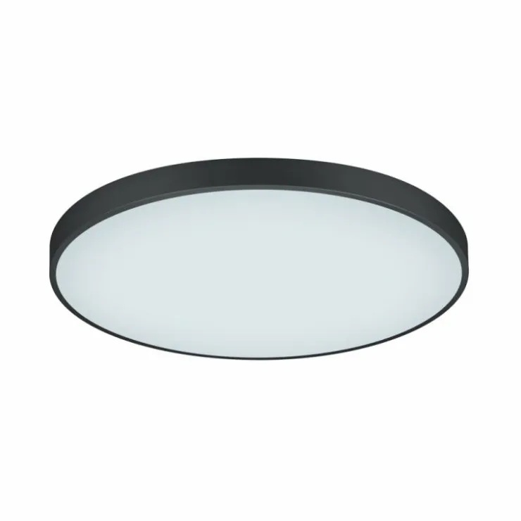 Luminaires Trio Éclairage Led|Plafonnier Trio Waco LED Noir, 2 lumières