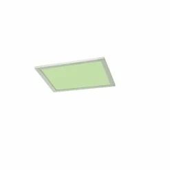 Plafonnier Trio WIZ GRIFFIN LED Nickel mat, 1 lumière, Télécommandes, Changeur de couleurs