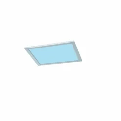 Plafonnier Trio WIZ GRIFFIN LED Nickel mat, 1 lumière, Télécommandes, Changeur de couleurs