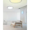 Plafonnier Trio WIZ GRIFFIN LED Nickel mat, 1 lumière, Télécommandes, Changeur de couleurs