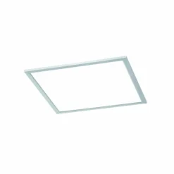 Plafonnier Trio WIZ GRIFFIN LED Nickel mat, 1 lumière, Télécommandes, Changeur de couleurs