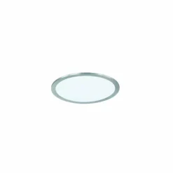 Plafonnier Trio WIZ GRIFFIN LED Nickel mat, 1 lumière, Télécommandes, Changeur de couleurs