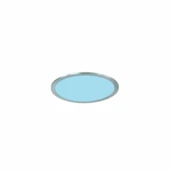 Plafonnier Trio WIZ GRIFFIN LED Nickel mat, 1 lumière, Télécommandes, Changeur de couleurs