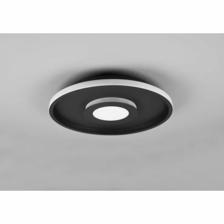 Luminaires Trio Éclairage Led|Plafonnier Trio-Leuchten Ascari LED Noir, 1 lumière