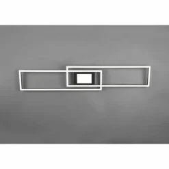 Luminaires Trio Éclairage Led|Plafonnier Trio-Leuchten Ganado LED Noir, 2 lumières, Télécommandes, Changeur de couleurs