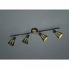 Luminaires Trio Spots Et Projecteurs|Plafonnier Trio-Leuchten Houston Noir, 4 lumières