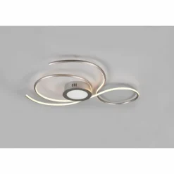 Luminaires Trio Éclairage Led|Plafonnier Trio-Leuchten Jive LED Nickel mat, 1 lumière