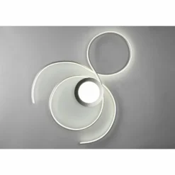 Luminaires Trio Éclairage Led|Plafonnier Trio-Leuchten Jive LED Nickel mat, 1 lumière
