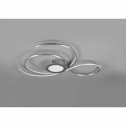 Luminaires Trio Éclairage Led|Plafonnier Trio-Leuchten Jive LED Nickel mat, 1 lumière
