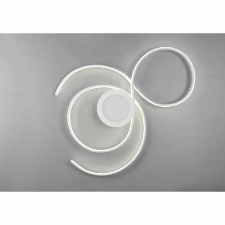 Luminaires Trio Éclairage Led|Plafonnier Trio-Leuchten Jive LED Blanc, 1 lumière, Télécommandes