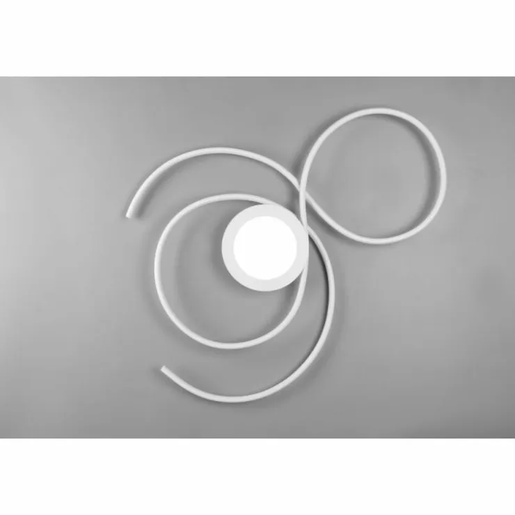 Luminaires Trio Éclairage Led|Plafonnier Trio-Leuchten Jive LED Blanc, 1 lumière, Télécommandes